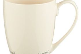 Reflect on the Thankful Grateful Blessed Mug, and let those words calm you and give you peace as you sip your morning cup of coffee, tea, or cocoa. Whether your purchase this inspirational ceramic mug for yourself, your daughter, or your husband, they will appreciate its encouraging sentiment. Take the bone-colored coffee mug with you to work or keep it handy in your kitchen. The ceramic Thankful Grateful Blessed Mug features “Thankful Grateful Blessed” at the base of the mug. Packaged in a gift box, it is dishwasher and microwave safe. Capacity: 11 fl oz (330ml) Ceramic Tested for Lead Dishwasher and Microwave Safe Packaged in a Gift Box