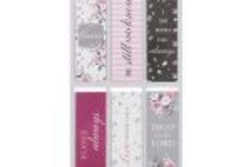 The Pink Roses Magnetic Bookmark Set is embellished with beautiful blush roses and heartening messages from Scripture. Every bookmark is a lovely anecdote of God's sovereignty over our lives as well as His Grace. The bookmarks in the Pink Roses Magnetic Bookmark Set are decorated with a matching light pink, gray, and fuchsia color palette, dainty roses, and a unique pattern. Biblical passages or messages are written in a combination of delicate cursive and elegant typescript. Three of the magnets feature a Scripture verse on the front, followed by the Scripture reference on the back. I am with you always Matthew 28:20 Rejoice always 1 Thessalonians 5:16 Trust in the LORD Proverbs 3:5 Two magnets feature only an inspirational saying on the front and a pattern on the back. Grace Love never fails The final magnet features one Bible verse spread over the front and back of the magnet. Be still and know that I am God Psalm 46:10