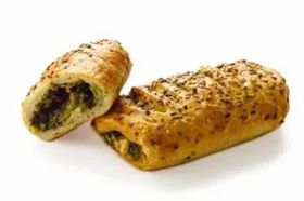 This spinach feta roll is a traditional Greek combination of pastry, spinach and feta, made into a tasty and decorative roll. Finished with a mix of seeds for optimum crunch, the Spinach Feta Roll is delicious and satisfying in every way.